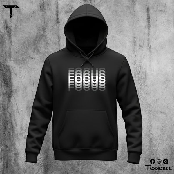 1 Mens Premium Hoodie- Focus illusion